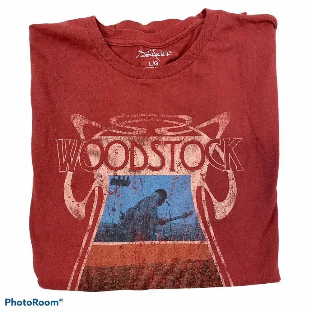 Authentic Hendrix Jimmy Hendrix Woodstock T-Shirt